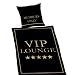 Your Best - 445025050 - Parure de lit VIP avec imprimé doré - Linon - 80 x 80 et 135 x 200 cm (Import Allemagne)