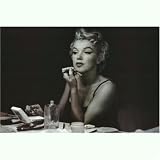 Marilyn Monroe Poster ~ Putting on Makeup ~ 24x36