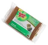 Scotch-Brite Scrub Sponge Made With Walnut Shells (Pack of 12)