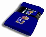 NCAA Kansas Jayhawks 30-Inch-by-54-Inch Applique Bath Towel