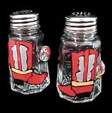 Review ASuperShop Home  / Blazing Boots Design - Hand Painted - Salt & Pepper Shakers, 2.5 oz.. Set of 2