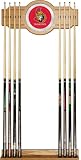 Ottawa Senators Pool Cue Rack With Mirror