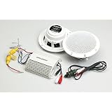 Buy Poly-Planar Marine MP3 Kit Includes MA-4055 5 2-way marine speakers, ME-50 marine amplifier and... by Poly-Planar