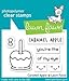 Lawn Fawn Caramel Apple Clear Stamp Set (LF1759)