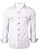 TAM Ware Mens Stylish Slim Fit Plain Button Down Dress Shirts