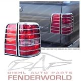 LINCOLN MARK LT PICKUP 06 07 08 CHROME TAIL LIGHT COVER