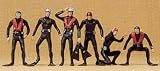 Preiser 10249 Divers (6)
