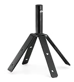 Four-Sided Large Black Steel Weathervane Cupola Roof Mounting Hardware