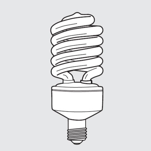 TCP 29069 28942 51K 42W 10M SPRINGLAMP Twist Screw Base Compact Fluorescent Light Bulb