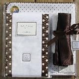 SwaddleDesigns Swaddle Designs Brown Polka Dot... by SwaddleDesigns