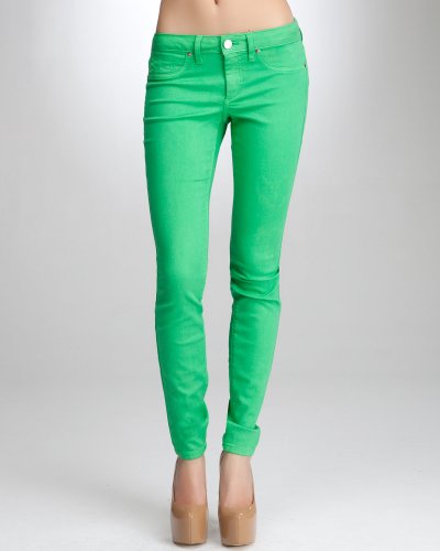 bebe Signature Stretch Color Skinny Ankle Jean product image