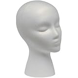 Styrofoam Wig Head (Female)