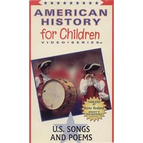 U.S. Songs and Poems (The Star Spangled Banner/America The Beautiful/My Country Tis of Thee/Yankee Doodle/John Henry/The Pledge of Allegiance/Hiawatha) (American History For Children Video Series) [VHS]