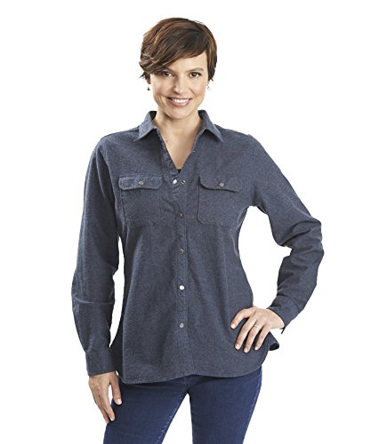 Woolrich Women's Heather Chamois Regular Fit Shirt