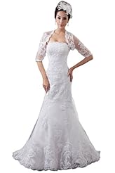 Satin Mermaid Lace  Dress