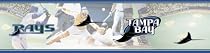 Tampa Bay Rays MLB Prepasted Wall Border, 6-Inch-by-15-Foot