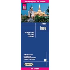 Laos 1 : 600 000: Stadtpl�ne: Luang Prabang, Vang Vien, Vientiane: Stadtpl�ne: Luang Prabang, Vang Vieng, Vientiane