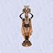 Cleopatra maiden servant statue egyptian Candleholder