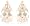 14k White Gold 9x6mm Morganite Pear Cut Stud Earrings