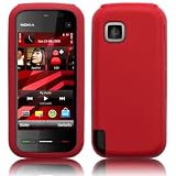NOKIA 5230 RED SKIN CASE BY CELLAPOD MOBILE PHONE CASES