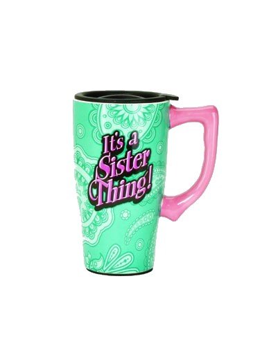 It's a Sister Thing Insulated Travel Mug