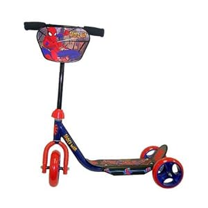 Marvel Spider Man 3 Wheel Scooter Pre School – Red