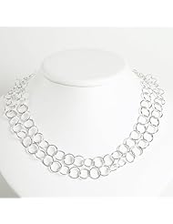 Sterling Silver Necklace - 24 Inch