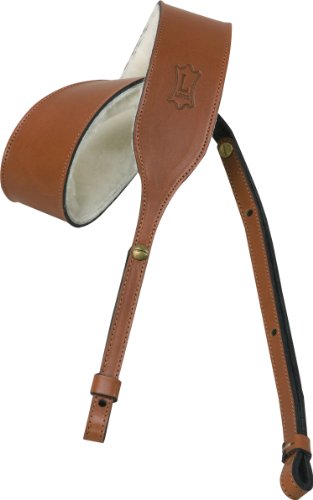 Levy's Leathers PMB32-WAL Carving Leather Banjo Strap