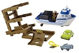 Cars 2 Action Agents Crabby Boat Vehicle Playset with 2 Character Cars