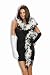 Black & White Feather Boas [Apparel]