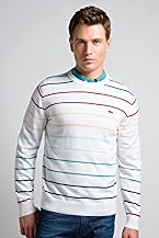 Pima Cotton Striped Crewneck Sweater