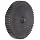 SmallParts Spur Gear, 20 Degree Pressure Angle, Carbon Steel, Inch