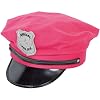 Mütze Polizei Pink Hut Cop Rosa