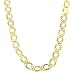 10 Karat Yellow Gold 36 Inch Double Oval Link Necklace