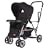 Joovy Caboose Stand On Tandem Stroller, Black