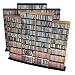 Black Multimedia Quad Width Wall Storage - Prepac BMA-1520