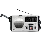 Et�n FR350 Water-resistant hand-cranked AM FM shortwave radio White by Eton