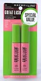 Maybelline Great Lash Mascara Very Black 101 BUY ONE GET ONE FREE