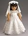 Toys : First Communion or Wedding Dress, Veil & Flowers Hair Wreath ~ Made for 18' American Girl Dolls