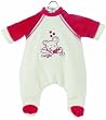 Corolle: (17" Dolls) Les Classiques Red & Ecru Mouse Pajamas