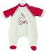 Corolle - Accessoire Poupon - Les Classiques - Habillage Bébés 28 Cm - Pyjama Souris Rouge & Ecru