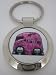 Koolart Vw Transporter Flower Power Camper Van Car Keyring 1992 - Christmas Birthday Gift