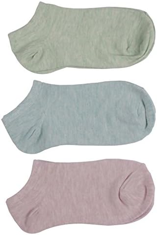 Cootoo Women's Cotton Liner No-Show Sock Pack of 3 Style2