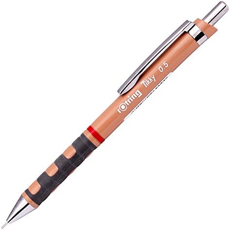 Rotring Tikky Soft Grip 0.5 mm Mechanical Pencil Drafting (Light brown)