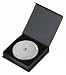 Kitchen & Housewares : Danielle Silver Round Compact 5x Magnification Mirror Made With Swarovski Elements And Comes With Gift Box & Pouch