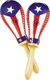 Lp Puerto Rican Flag Rawhide Maracas