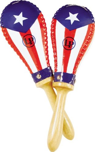 Lp Puerto Rican Flag Rawhide Maracas Lp Puerto Rican Flag Rawhide Maracas
