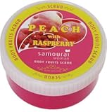 サムライウーマン ボディフルーツスクラブ (ピーチ・ラズベリー)250g