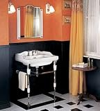 Herbeau 034248 Polished Chrome Ceramic Lavatory Console 0342