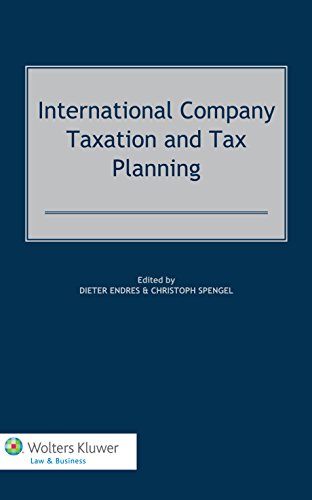 International Company Taxation and Tax Planning